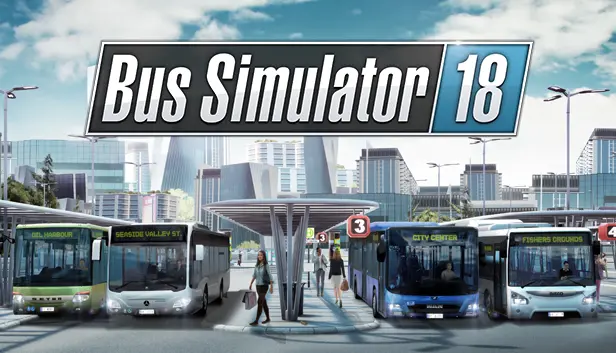 تحميل لعبة Bus Simulator 18 للكمبيوتر مضغوطة اونلاين